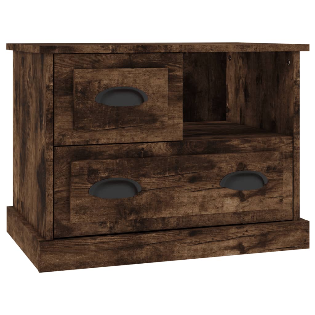 Κομοδίνο Καπνιστή Δρυς 60x39x45 εκ.