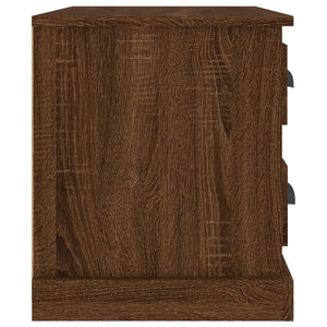 Κομοδίνο Καφέ Δρυς 60x39x45 εκ.