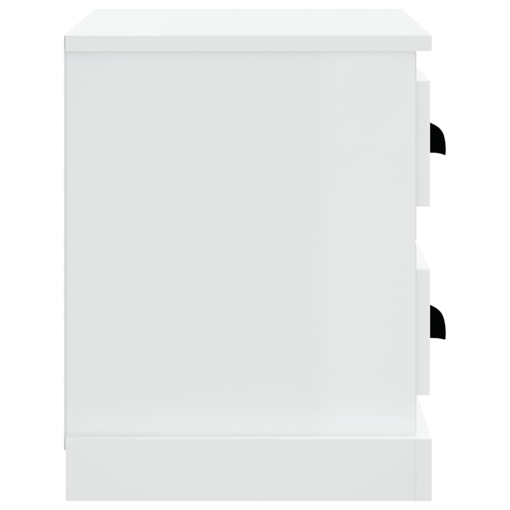 Κομοδίνο Λευκό 60 x 35,5 x 45 εκ.