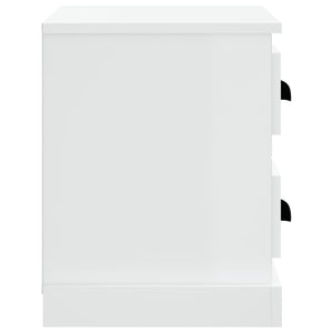 Κομοδίνο Λευκό 60 x 35,5 x 45 εκ.