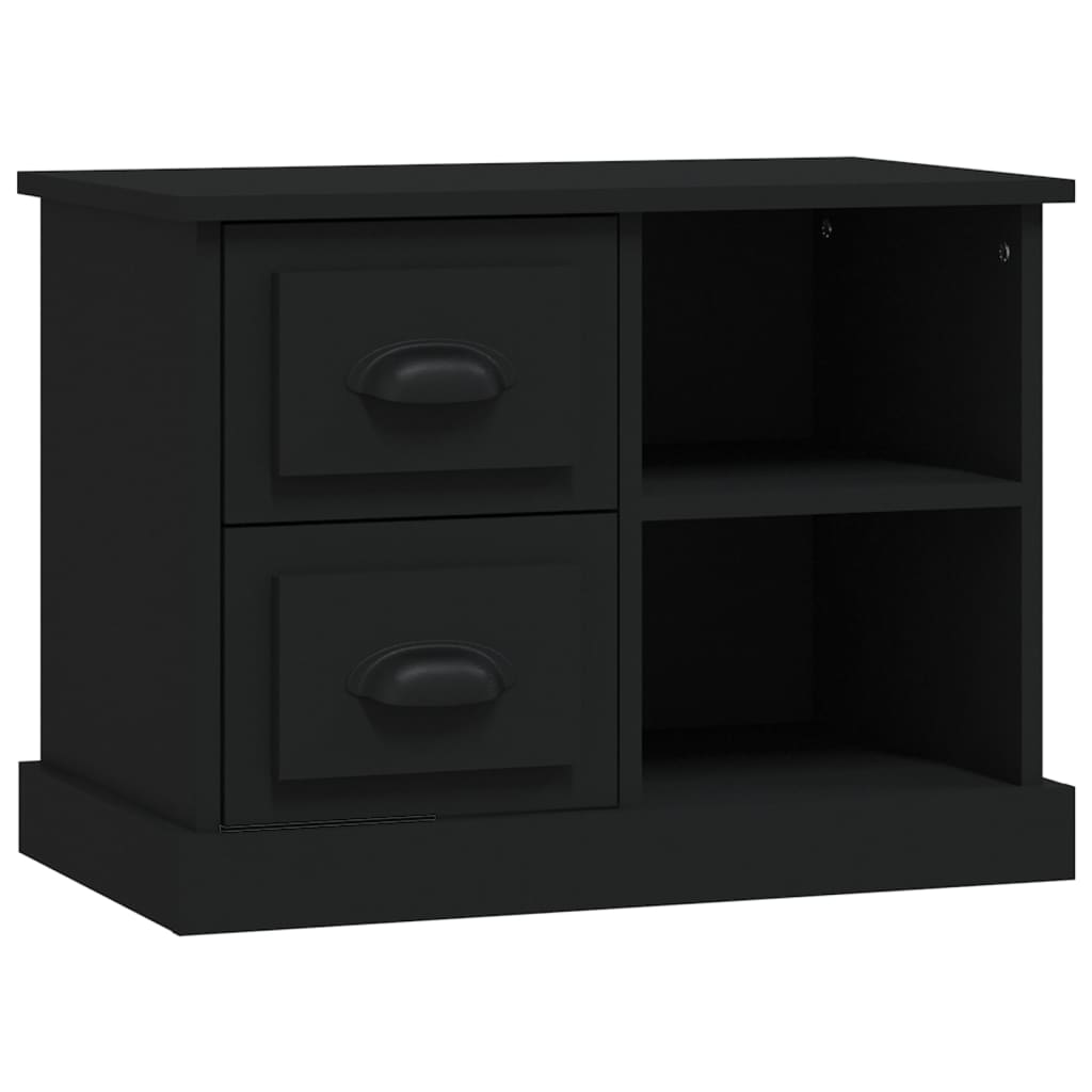 Κομοδίνο Μαύρο 60 x 35,5 x 45 εκ. - Pakobazaar
