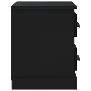 Κομοδίνο Μαύρο 60 x 35,5 x 45 εκ. - Pakobazaar