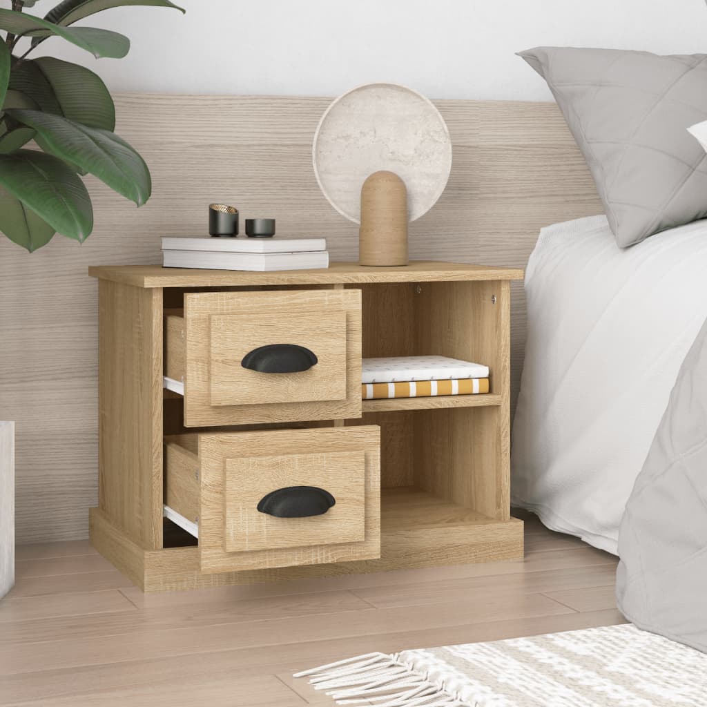 Κομοδίνο Sonoma Δρυς 60x35,5x45 εκ. - Pakobazaar
