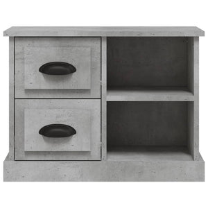 Κομοδίνο Γκρι Σκυροδέματος 60 x 35,5 x 45 εκ.