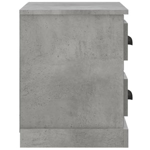 Κομοδίνο Γκρι Σκυροδέματος 60 x 35,5 x 45 εκ.