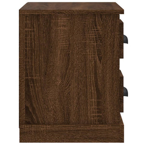 Κομοδίνο Καφέ Δρυς 60 x 35,5 x 45 εκ.