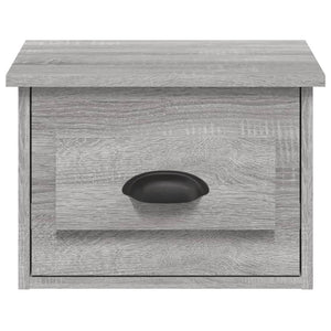 Κομοδίνο Επιτοίχιο Γκρι Sonoma 41,5 x 36 x 28 εκ.