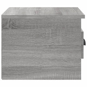 Κομοδίνο Επιτοίχιο Γκρι Sonoma 41,5 x 36 x 28 εκ.
