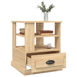 Βοηθητικό Τραπέζι Sonoma Δρυς 50x50x60 εκ. Επεξεργασμένο Ξύλο