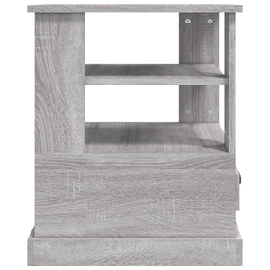 Βοηθητικό Τραπέζι Γκρι Sonoma 50x50x60 εκ. Επεξεργασμένο Ξύλο