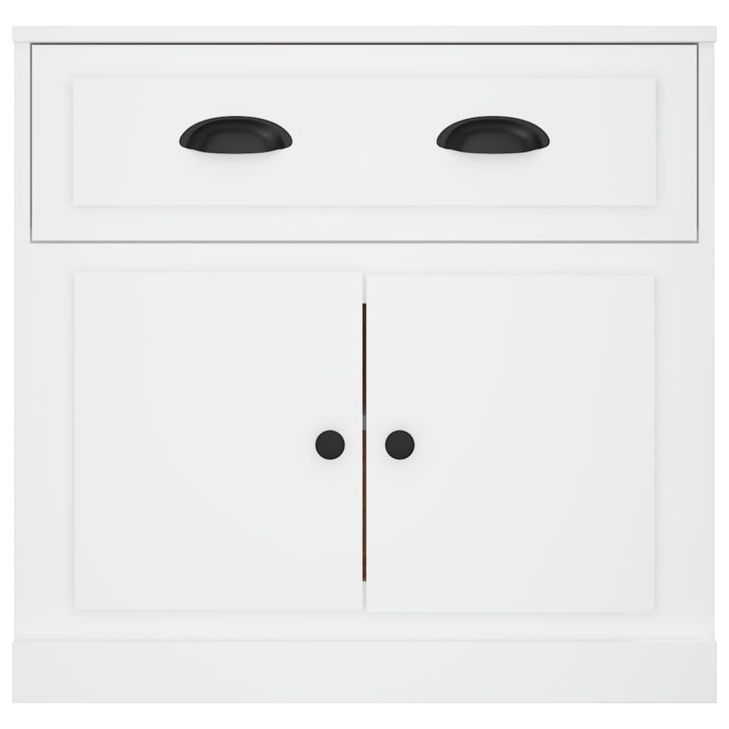 Ντουλάπι Λευκό 70 x 35,5 x 67,5 εκ. από Επεξεργασμένο Ξύλο