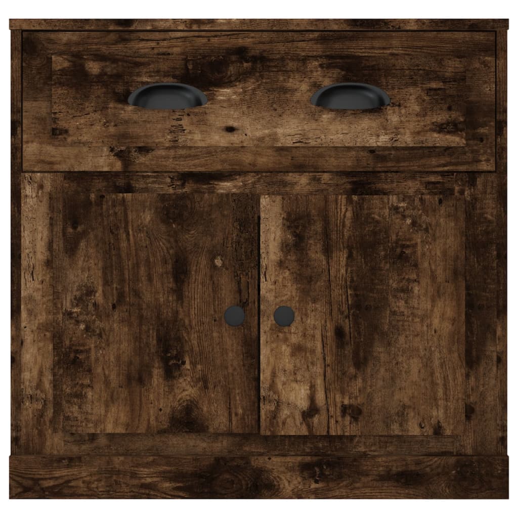 Μπουφές Καπνιστή Δρυς 70x35,5x67,5 εκ. από Επεξεργασμένο Ξύλο