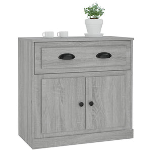 Μπουφές Γκρι Sonoma 70x35,5x67,5 εκ. από Επεξεργασμένο Ξύλο