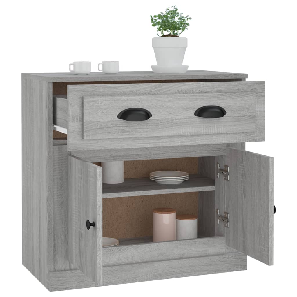 Μπουφές Γκρι Sonoma 70x35,5x67,5 εκ. από Επεξεργασμένο Ξύλο