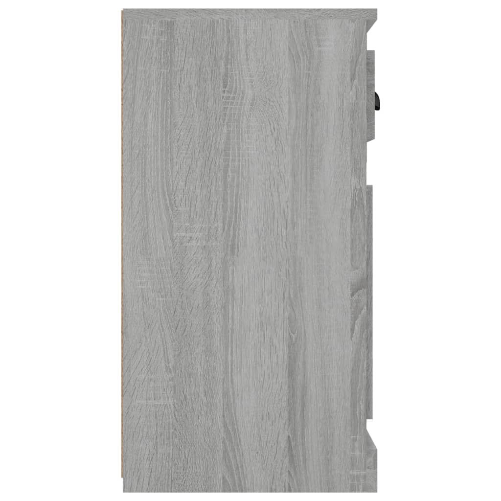 Μπουφές Γκρι Sonoma 70x35,5x67,5 εκ. από Επεξεργασμένο Ξύλο