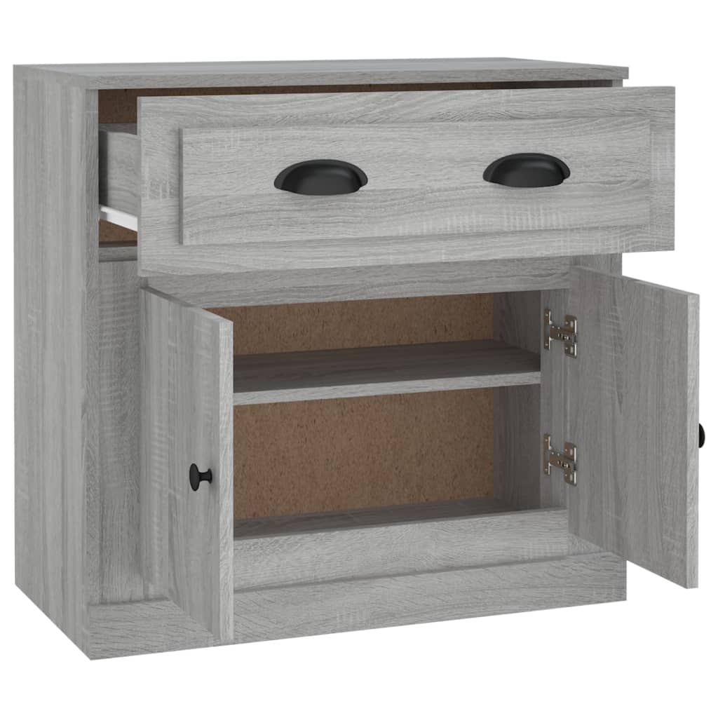 Μπουφές Γκρι Sonoma 70x35,5x67,5 εκ. από Επεξεργασμένο Ξύλο