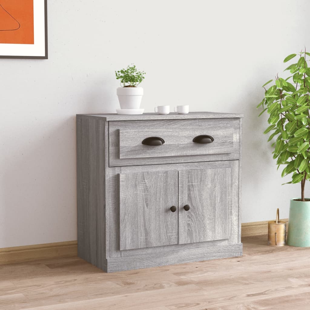 Μπουφές Γκρι Sonoma 70x35,5x67,5 εκ. από Επεξεργασμένο Ξύλο