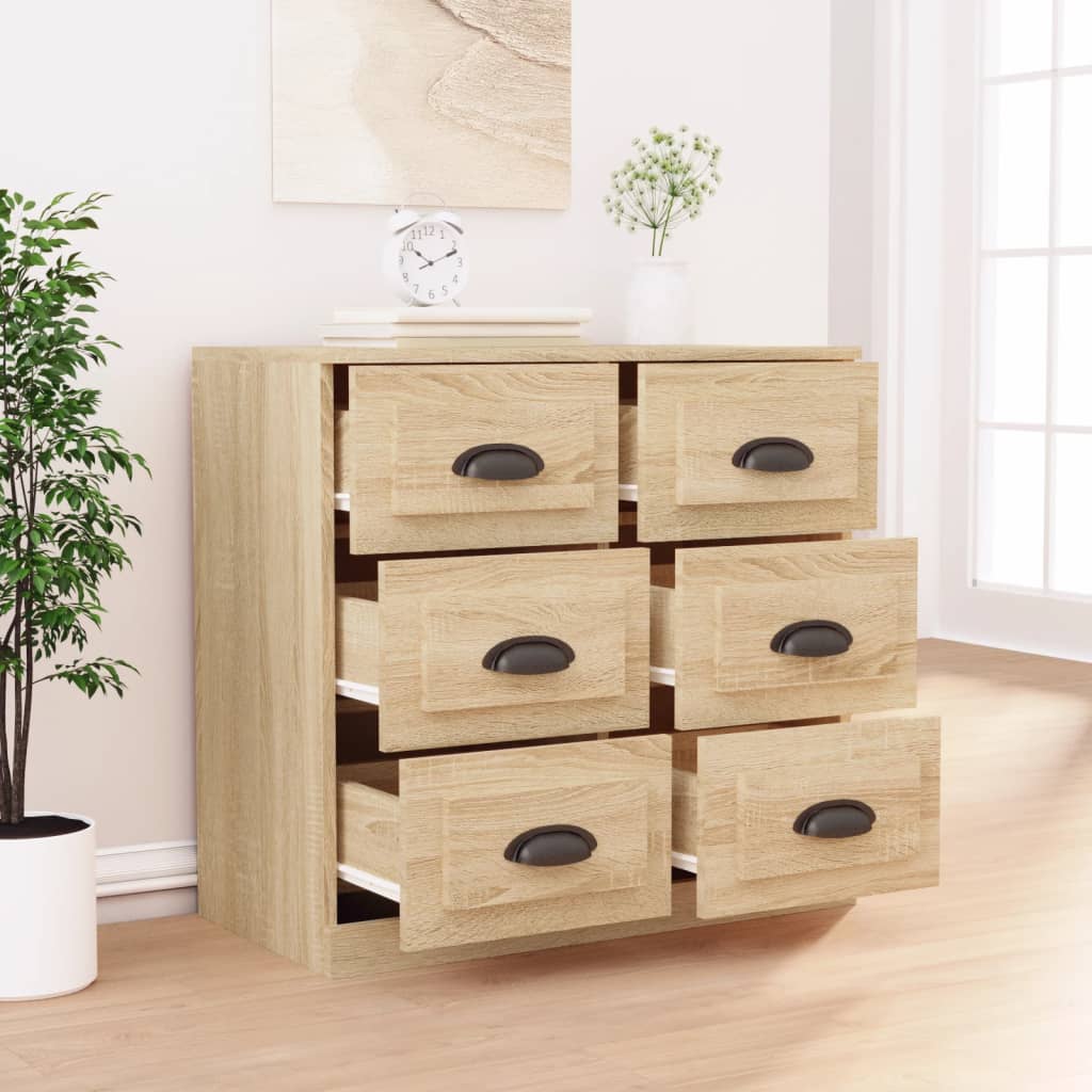 Μπουφές Sonoma Δρυς 70x35,5x67,5 εκ. από Επεξεργασμένο Ξύλο