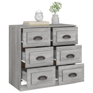 Μπουφές Γκρι Sonoma 70x35,5x67,5 εκ. από Επεξεργασμένο Ξύλο