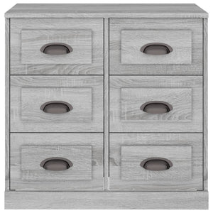 Μπουφές Γκρι Sonoma 70x35,5x67,5 εκ. από Επεξεργασμένο Ξύλο