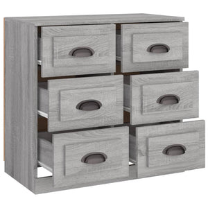 Μπουφές Γκρι Sonoma 70x35,5x67,5 εκ. από Επεξεργασμένο Ξύλο