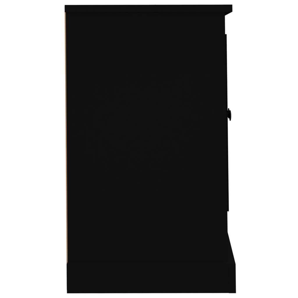 Ντουλάπι Μαύρο 100 x 35,5 x 60 εκ. από Επεξεργασμένο Ξύλο