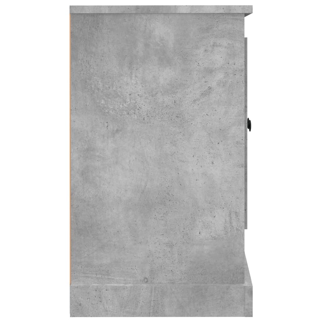 Μπουφές Γκρι Σκυροδέματος 100x35,5x60 εκ. Επεξεργασμένο Ξύλο - Pakobazaar
