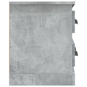 Έπιπλο Τηλεόρασης Γκρι Σκυρ. 100x35,5x45 εκ. Επεξ. Ξύλο - Pakobazaar