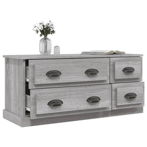Έπιπλο Τηλεόρασης Γκρι Sonoma 100x35,5x45 εκ. Επεξ. Ξύλο