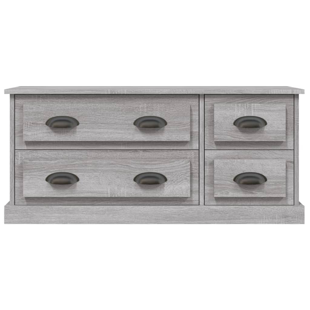 Έπιπλο Τηλεόρασης Γκρι Sonoma 100x35,5x45 εκ. Επεξ. Ξύλο
