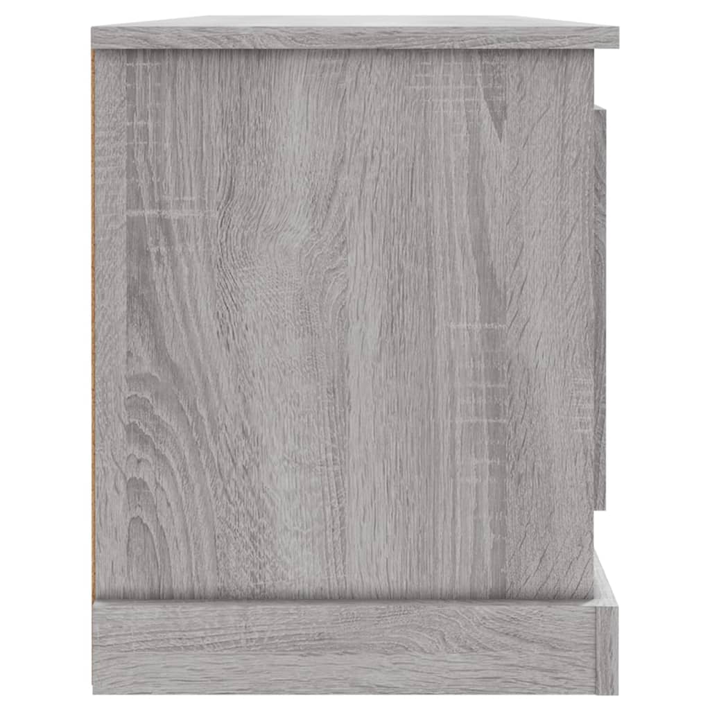 Έπιπλο Τηλεόρασης Γκρι Sonoma 100x35,5x45 εκ. Επεξ. Ξύλο
