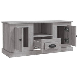 Έπιπλο Τηλεόρασης Γκρι Sonoma 100x35,5x45 εκ. Επεξ. Ξύλο