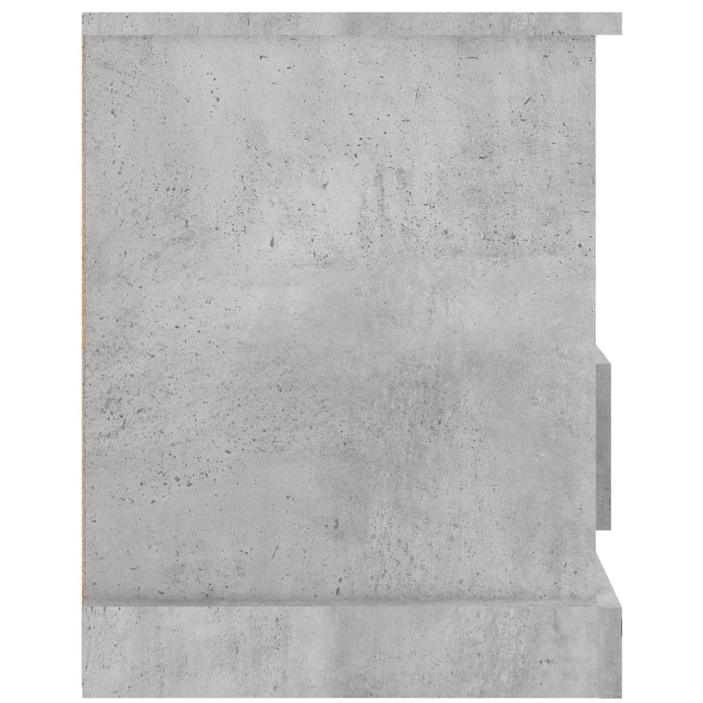 Έπιπλο Τηλεόρασης Γκρι Σκυροδέματος 93x35,5x45 εκ. Επεξ. Ξύλο - Pakobazaar
