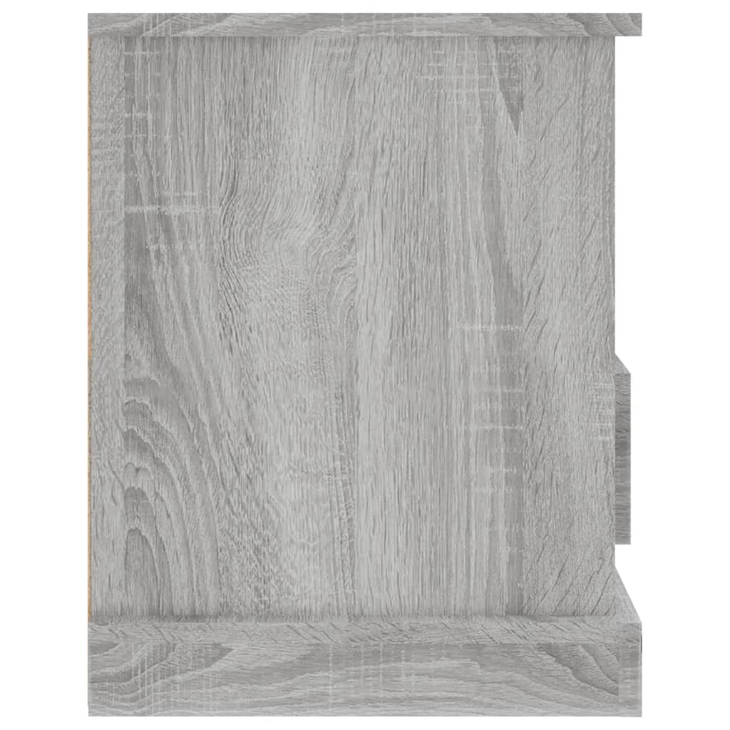 Έπιπλο Τηλεόρασης Γκρι Sonoma93x35,5x45 εκ. από Επεξεργ. Ξύλο