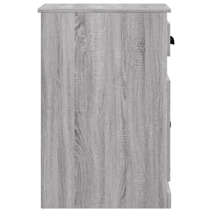 Ντουλάπι με Συρτάρι Γκρι Sonoma 40 x 50 x 75 εκ. Επεξεργ. Ξύλο