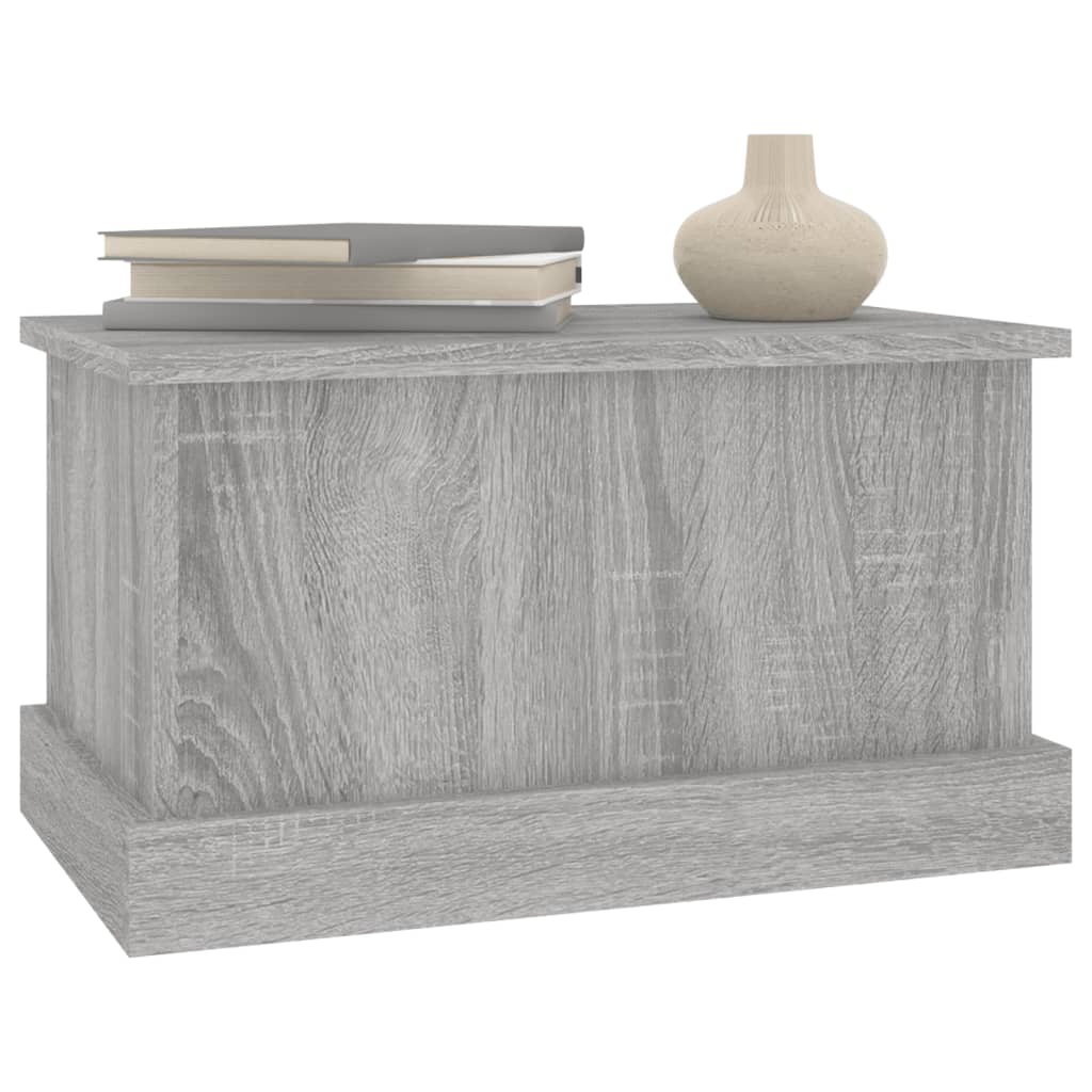 Κουτί Αποθήκευσης Γκρι sonoma 50x30x28 εκ. Επεξεργασμένο Ξύλο - Pakobazaar