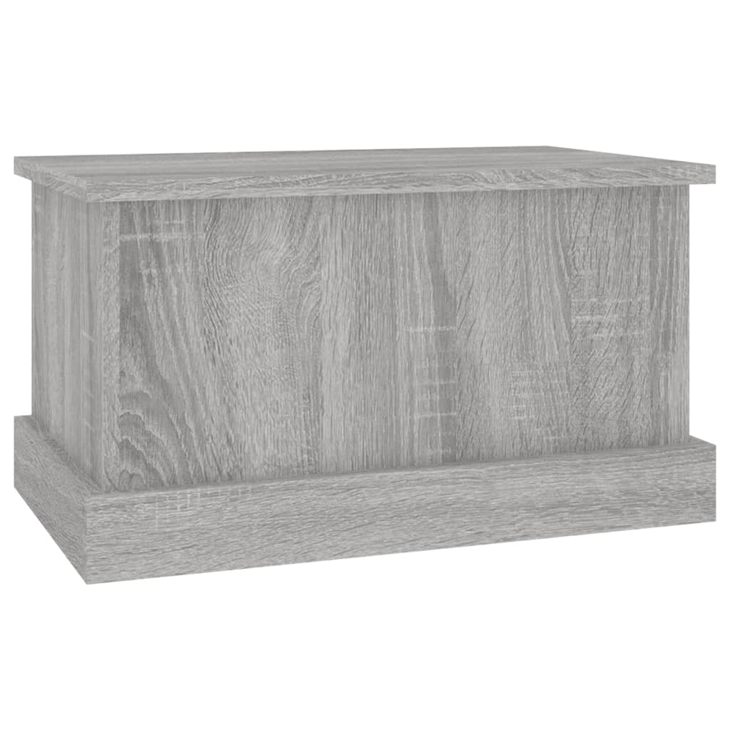 Κουτί Αποθήκευσης Γκρι sonoma 50x30x28 εκ. Επεξεργασμένο Ξύλο - Pakobazaar