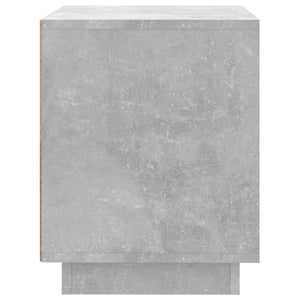 Κομοδίνα 2 τεμ. Γκρι Σκυρ. 44x35x45 εκ. από Επεξεργασμένο Ξύλο