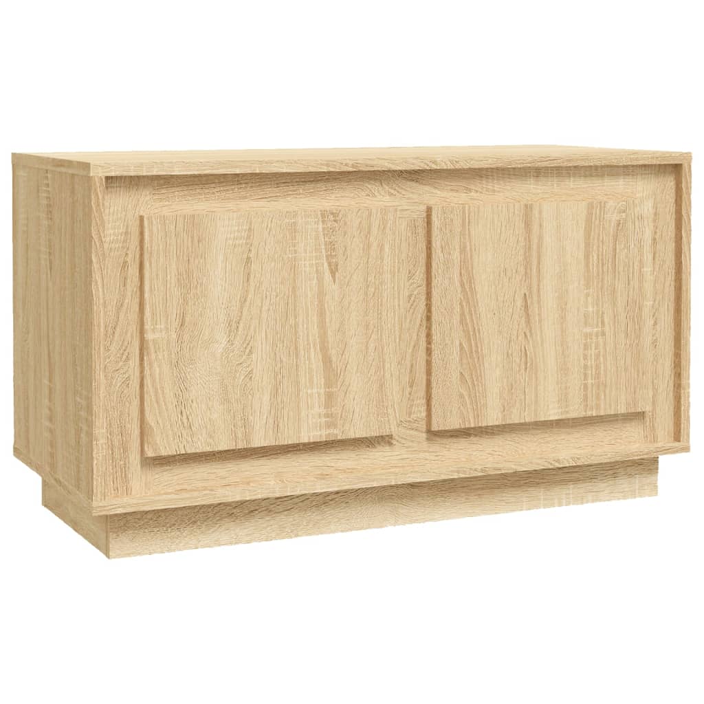 Έπιπλο Τηλεόρασης Sonoma Δρυς 80x35x45 εκ. Επεξ. Ξύλο - Pakobazaar