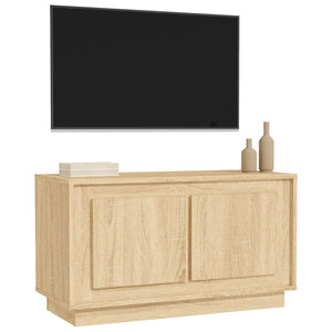Έπιπλο Τηλεόρασης Sonoma Δρυς 80x35x45 εκ. Επεξ. Ξύλο - Pakobazaar