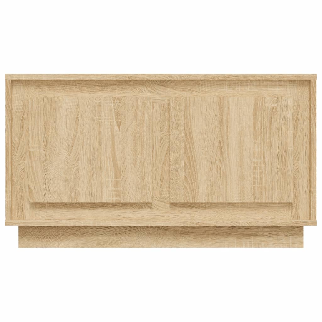 Έπιπλο Τηλεόρασης Sonoma Δρυς 80x35x45 εκ. Επεξ. Ξύλο - Pakobazaar