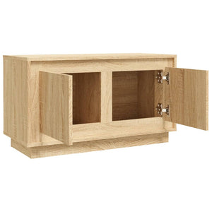 Έπιπλο Τηλεόρασης Sonoma Δρυς 80x35x45 εκ. Επεξ. Ξύλο - Pakobazaar