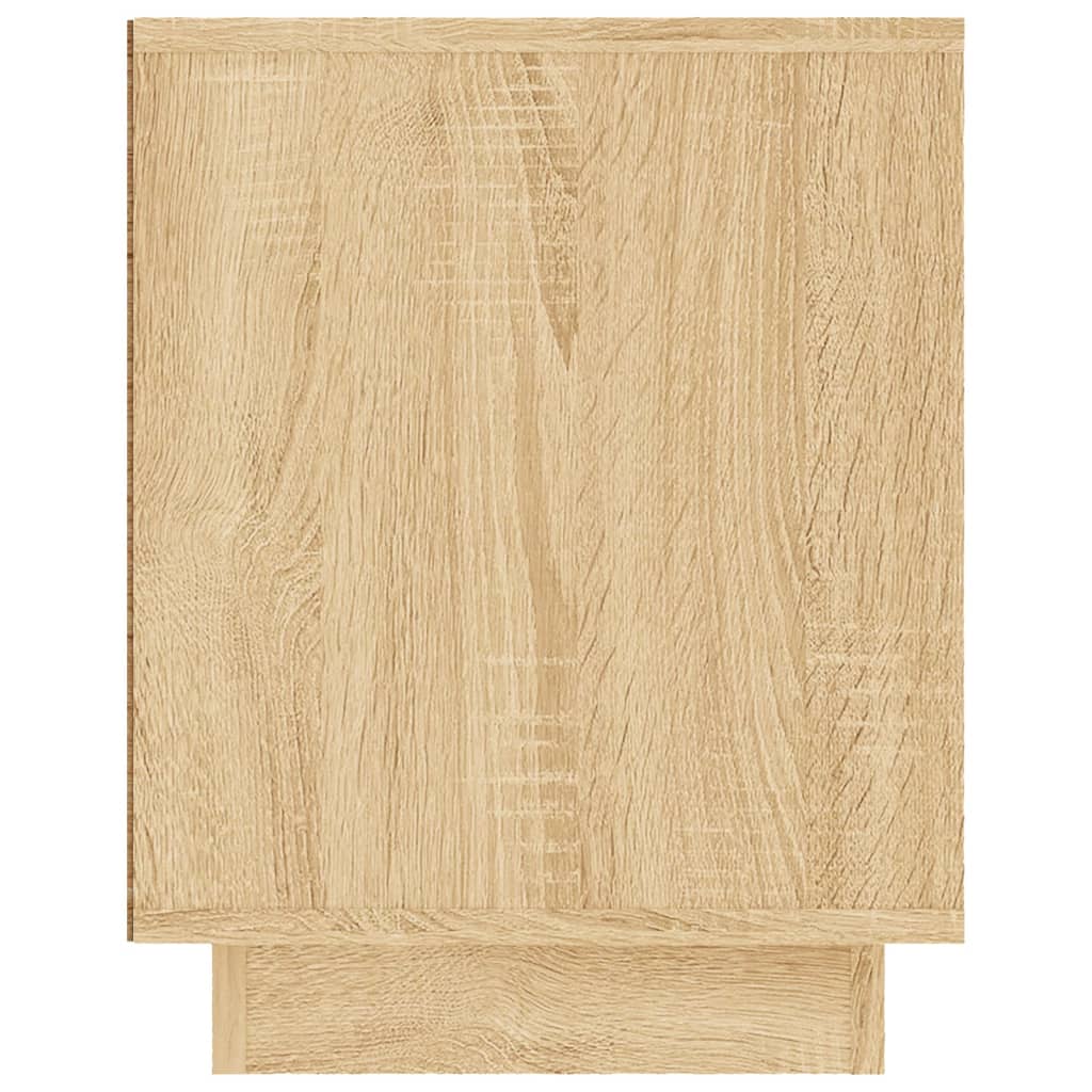 Έπιπλο Τηλεόρασης Sonoma Δρυς 80x35x45 εκ. Επεξ. Ξύλο - Pakobazaar