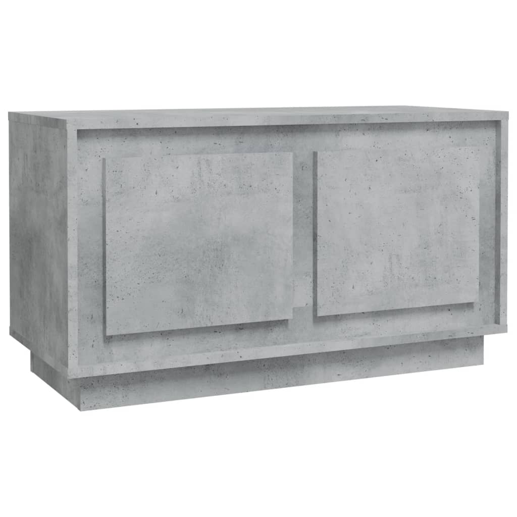 Έπιπλο Τηλεόρασης Γκρι Σκυρ. 80x35x45 εκ. Επεξ. Ξύλο