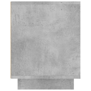 Έπιπλο Τηλεόρασης Γκρι Σκυροδέματος 102x35x45εκ. Επεξεργ. Ξύλο