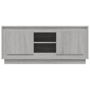 Έπιπλο Τηλεόρασης Γκρι Sonoma 102x35x45 εκ. από Επεξεργ. Ξύλο - Pakobazaar