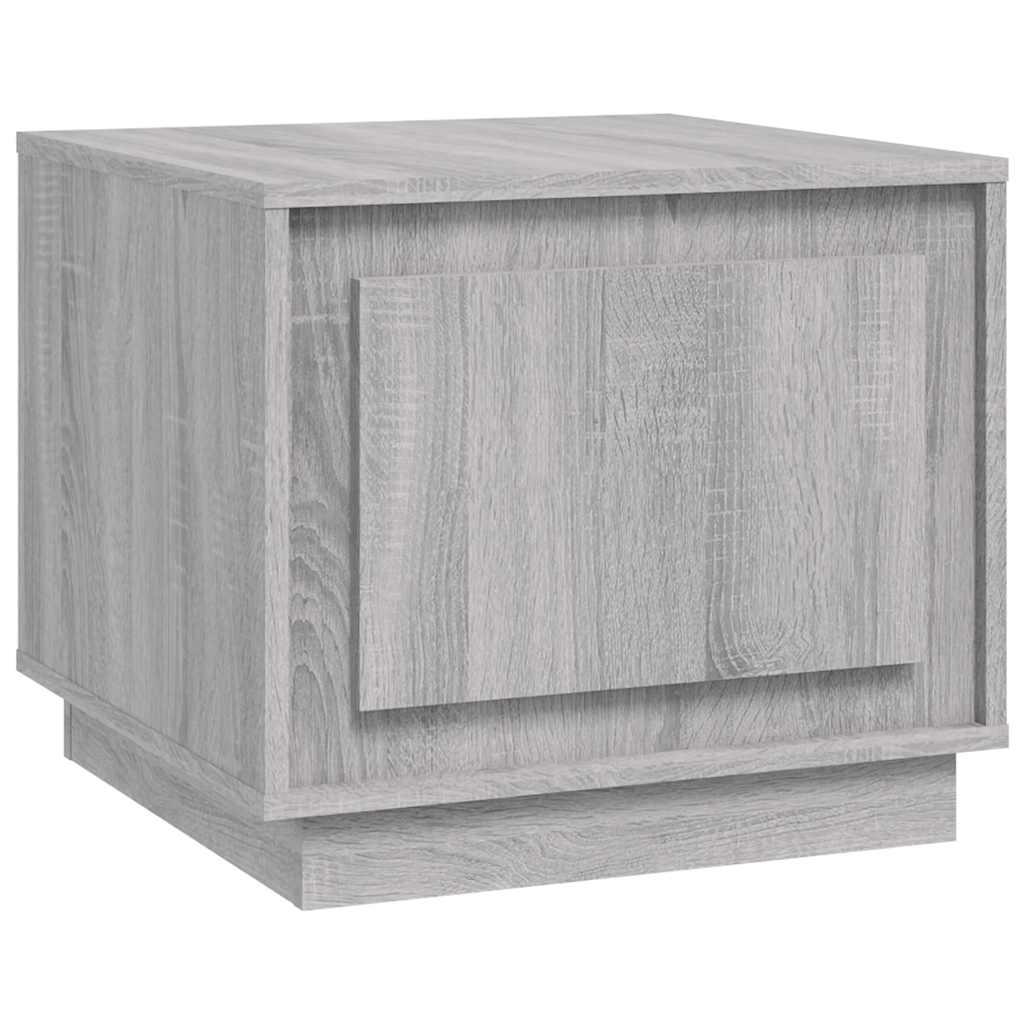 Τραπεζάκι Σαλονιού Γκρι Sonoma 51x50x44 εκ. Επεξεργασμένο Ξύλο
