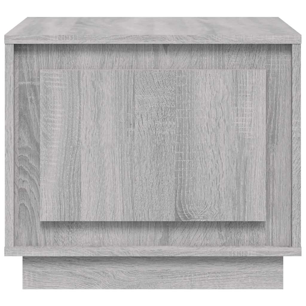 Τραπεζάκι Σαλονιού Γκρι Sonoma 51x50x44 εκ. Επεξεργασμένο Ξύλο