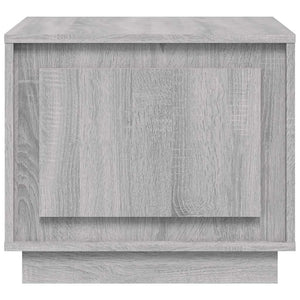 Τραπεζάκι Σαλονιού Γκρι Sonoma 51x50x44 εκ. Επεξεργασμένο Ξύλο