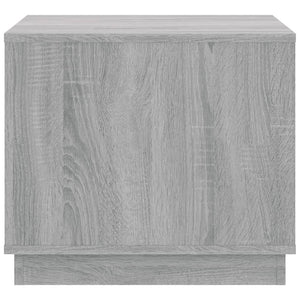 Τραπεζάκι Σαλονιού Γκρι Sonoma 51x50x44 εκ. Επεξεργασμένο Ξύλο